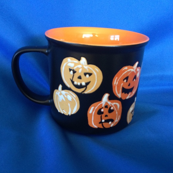 Eli and Ana New Halloween Pumpkin Ceramic Coffee Mug - Picture 4 of 7